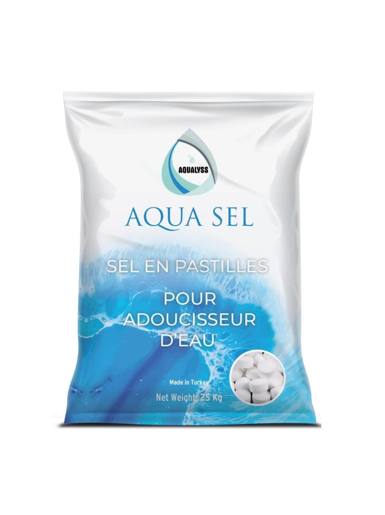 sel adoucisseur d'eau pastilles aqua nature 10kg